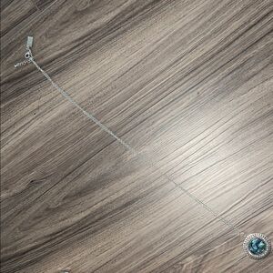 American Eagle Outfitters Silver and Turquoise Necklace